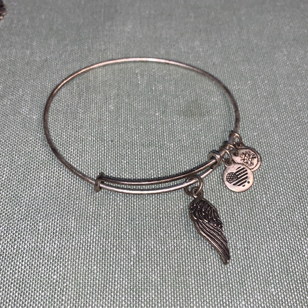 Stack Of Alex And Ani Bangles - image 8